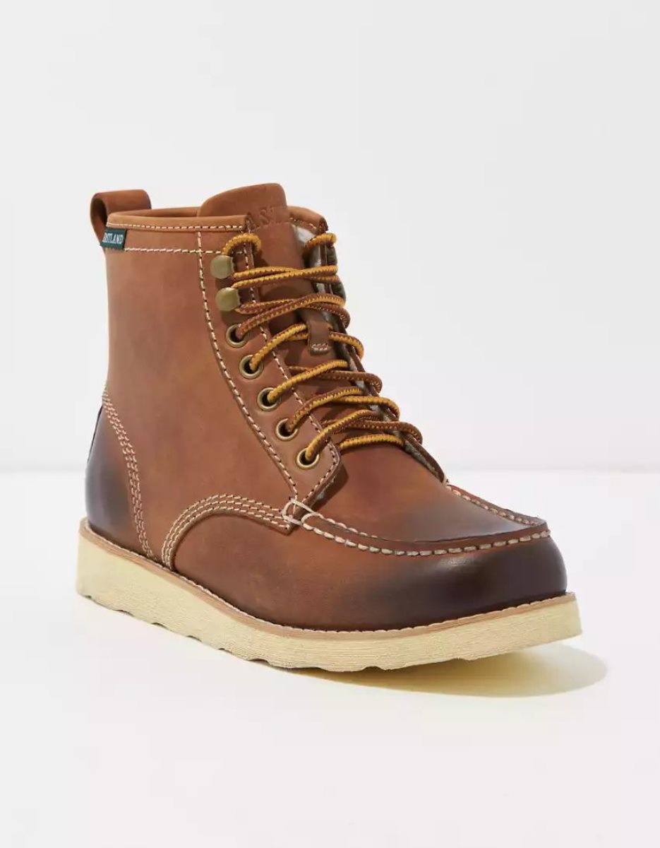 Bottes American Eagle Eastland Sherpa-Doublée Lumber Up Marron Femme | NCY-85384557